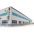 Lightweight Clear Span Metallic Roof Structure Steel Frame Warehouse